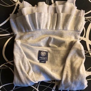 American Eagle Outfitters ruffle cardigan